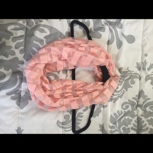 Light pink scarf